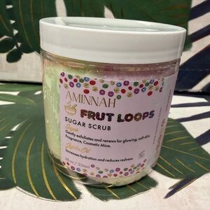 Aminnah Fruit Loops Sugar Scrub NWT